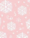 Pale Pink White Coral Medallion Rug