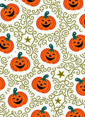 Whimsical Jack O Lantern Garden Rug