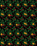 Golden Bells With Green Foliage Rug