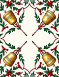 Golden Bell Laurel Arrangement Rug