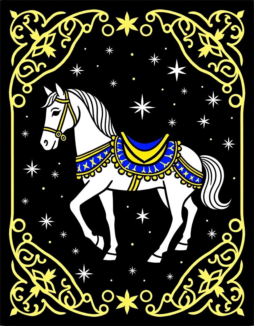 Midnight Celestial Grand Horse Rug