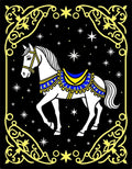 Midnight Celestial Grand Horse Rug