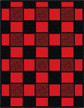Bold Tartan Plaid Squares Rug
