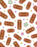 Sweet Treat Pastel Biscuit Stars Rug