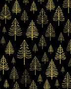 Golden Spruce Forest Garland Rug