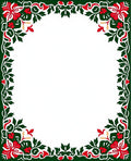 Vivid Red Hibiscus Green Tropical Border Rug