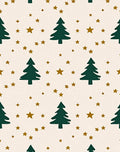 Forest Green Evergreen Starry Night Rug