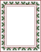 Dark Green Red Floral Border Rug