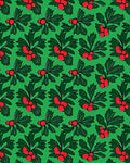 Holiday Holly Berry Garland Rug