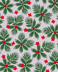 Green Festive Holly Berry Rug