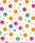 Whimsical Donut Sprinkle Confetti Scatter Rug