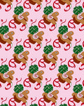 Whimsical Gingerbread Candy Swirl Rug