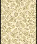 Golden Pine Needle And Cone Illustration Rug