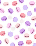 Sweet Pastel Macaron Scattered Arrangement Rug