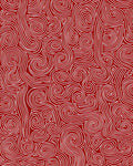 Crimson Swirl Abstract Curves Rug