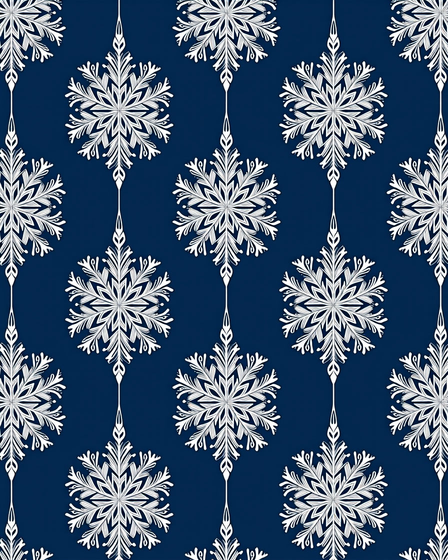 White Starburst Medallion Navy Rug