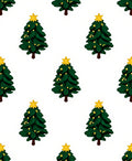 Emerald Evergreen Festive Tree Star Rug