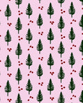 Forest Pine and Berry Scatter Rug