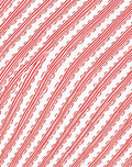 Crimson Red Diagonal Stripe Swirl Rug