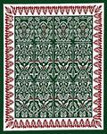 Emerald Ivory Red Classic Medallion Rug