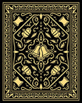 Golden Bells with Vintage Border Rug