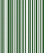 Forest Green White Vertical Stripes Rug