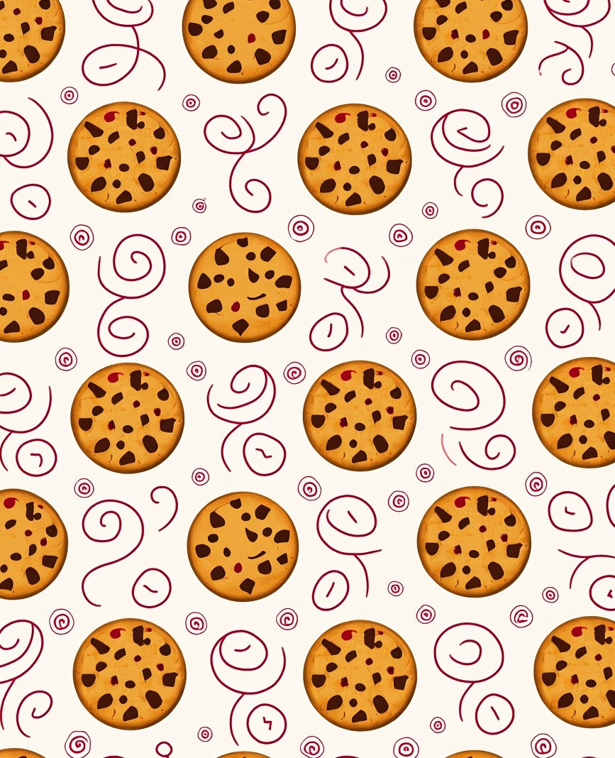 Sweet Chocolate Chip Cookie Whimsy Rug