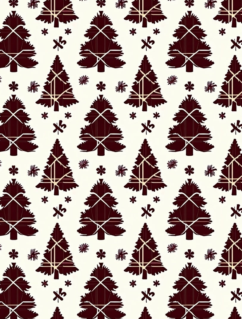 Crimson Tartan Evergreen Repeat Rug