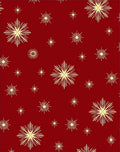 Crimson Starburst Radiance Accents Rug