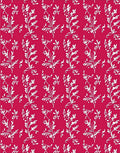 Crimson White Floral Branch Succession Rug
