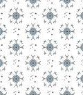 Blue Starburst Garden Medallion Rug