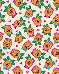 Cute Character Hearts Garden Rug