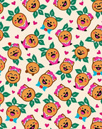 Cute Character Hearts Garden Rug