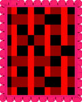 Bold Red Black Buffalo Plaid Rug
