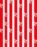 Red White Candy Cane Stripes Rug
