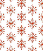 Ornate Red Starburst Repeating Overlay Rug