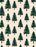 Deep Green Pine Forest Repeat Rug