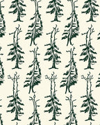 Emerald Forest Tree Line Rug