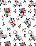 Whimsical Red Holly Creature Rapport Rug