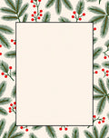 Evergreen Berry Branch Ivory Rug
