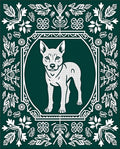 Emerald Forest Dog Medallion Rug