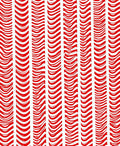 Crimson Waves Vertical Stripe Rug