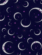 Celestial Moon Starry Night Rug