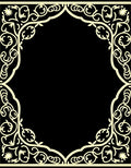 Creamy White Botanical Frame Rug