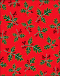 Red Holly Berry Garden Rug