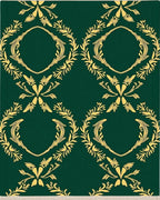 Emerald Gold Laurel Medallion Rug
