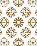 Ornate Brown Medallion Symmetry Rug