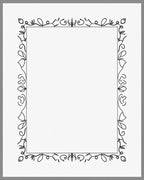 Ornate Leafvine Square Frame Rug
