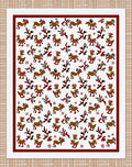Whimsical Red Deer Woodland Animals Rug