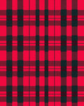 Crimson Green Buffalo Check Plaid Rug